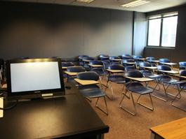 Olin empty room for TEC display