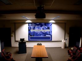 Pathology empty room for TEC display, alternate view
