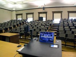 Rockefeller empty room for TEC display