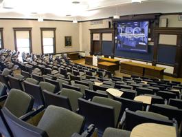 Rockefeller empty room for TEC display, alternate view