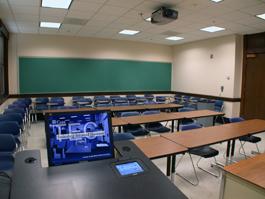 Rockefeller empty room for TEC display
