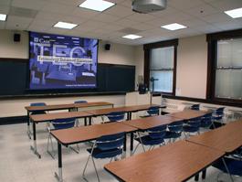 Rockefeller empty room for TEC display, alternate view
