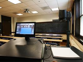 Rockefeller empty room for TEC display