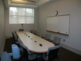 School of Law empty room for TEC display