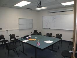 School of Medicine empty room for TEC display