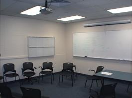 School of Medicine empty room for TEC display