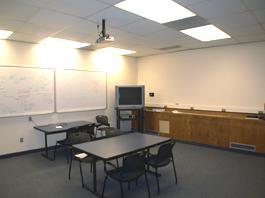 School of Medicine empty room for TEC display