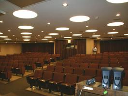 School of Medicine empty room for TEC display