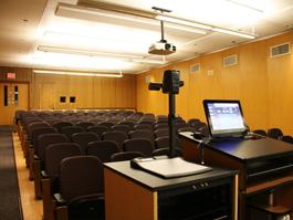 White Classroom empty for TEC display