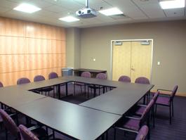 Wolstein 1402 empty classroom for TEC display