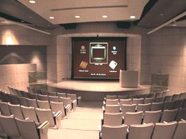 Wolstein Auditorium empty for TEC display