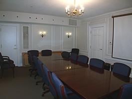 Wolstein Hall empty for TEC display