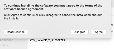 Citrix Workspace Mac License Continue Screen