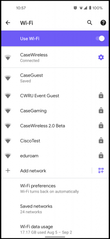 Successfully connected to CaseWireless