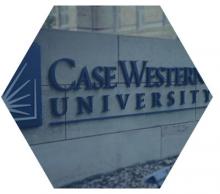 Case Western Reserve University Sign