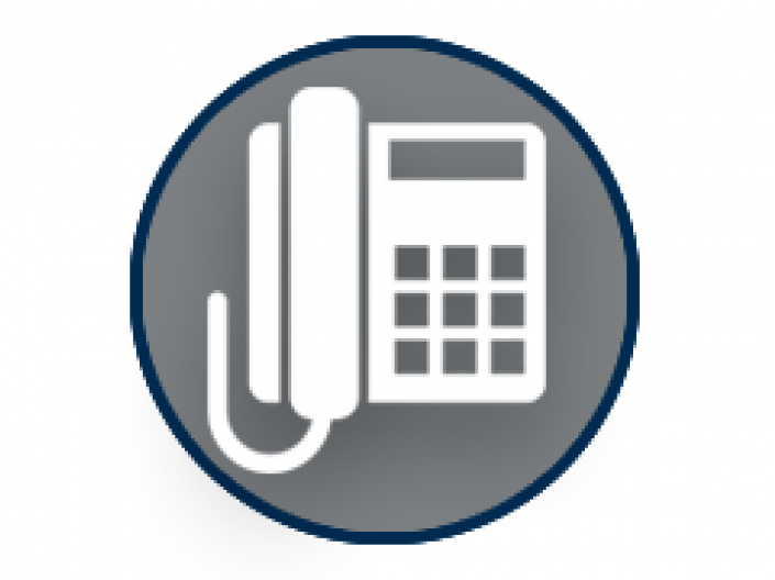 office phone graphic icon