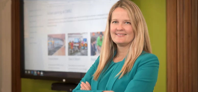 Portrait of Tina Oestreich, UTech's Assistant Vice President for Teaching & Learning Technologies