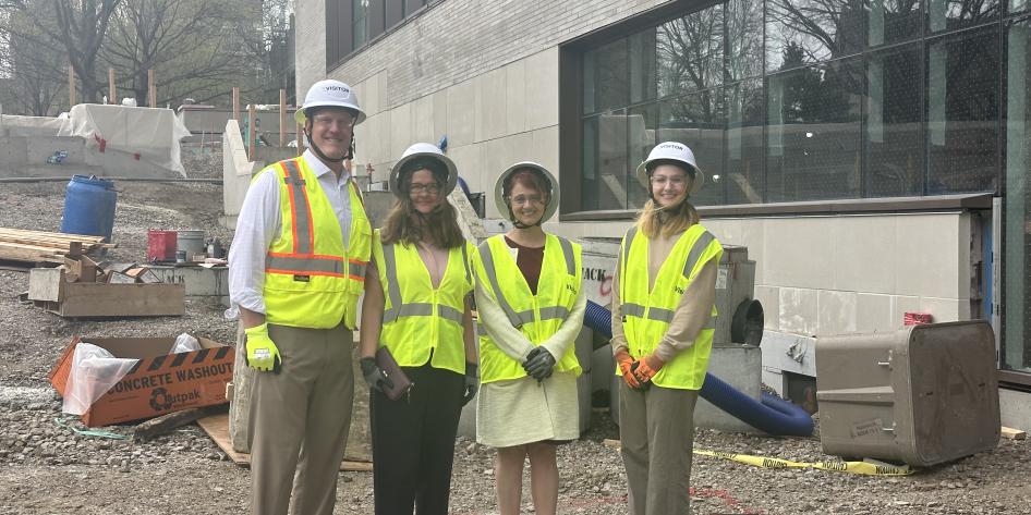 ISEB Building construction tour