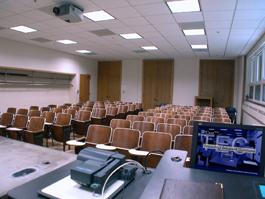 Rockefeller empty room for TEC display