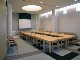 Sullivan Conference Room 1100 empty classroom for TEC display