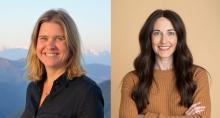 photos of Meghan Lynch and Laura Brown