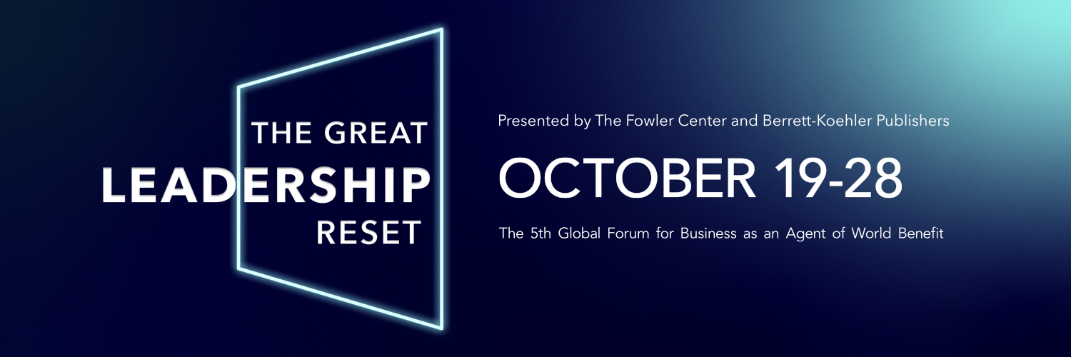 Banner image for the "Great Leadership Reset" Global Forum