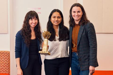 photo of 2026 Impact Investing Competition first place winners