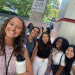 Pallavi Goculdas pictured with a diverse group at he Girls Who Invest Summer Intensive Scholar Program
