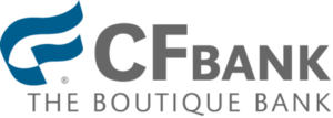 Logo for CF Bank, the Boutique Bank