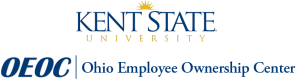 Logo for the Kent State University Ohio Employee Ownership Center