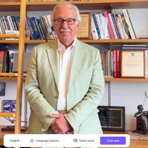 Artificial Intelligence Avatar of Professor Richard Boyatzis 