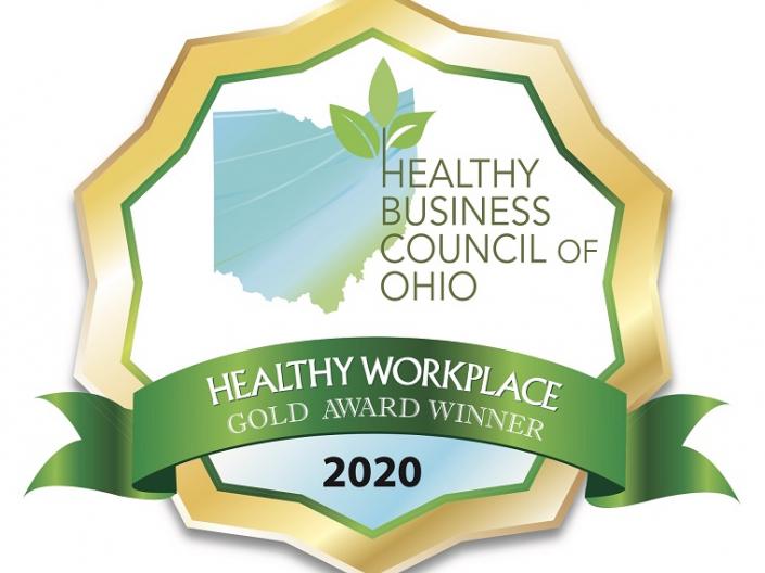 Healthy Workplace Gold Award Winner 2020