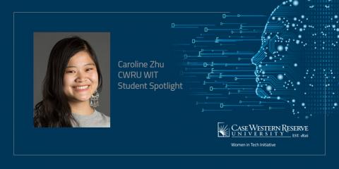 Caroline Zhu, Computer Science and English, ’22 