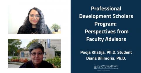 Pooja Katija and Diana Bilimoria, PH.D.